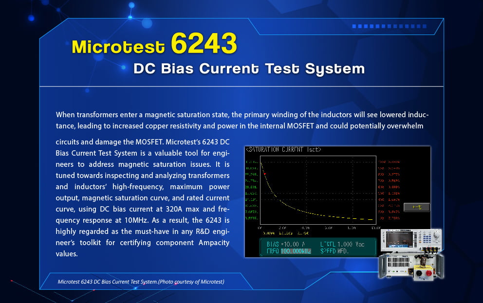 6243 DC Bias Current Test System